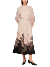 Load image into Gallery viewer, Marc Cain Pleated Midi Dress with Floral print