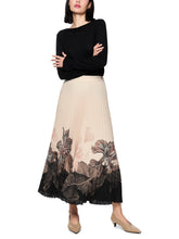 Load image into Gallery viewer, Marc Cain 'Rethink Together' Pleated Skirt