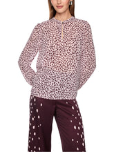 Load image into Gallery viewer, MarcCain Polka Dot Print Blouse in Chalk Pink
