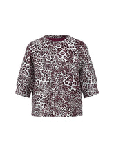 Load image into Gallery viewer, Marc Cain Oversized Leopard Print T-Shirt
