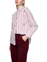 Load image into Gallery viewer, Marc Cain 'Rethink Together' Striped Blouse