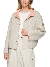 Load image into Gallery viewer, MarcCain Reversable Print Jacket in Beige