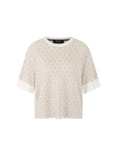 Load image into Gallery viewer, MarcCain Jacquard Jumper in Beige