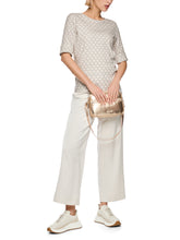 Load image into Gallery viewer, MarcCain Organic Cotton T-Shirt with Print in Beige
