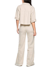 Load image into Gallery viewer, MarcCain WARRI Wide-Cut Jeans in Beige