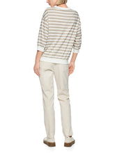 Load image into Gallery viewer, MarcCain Shirt with Lurex Stripes in Champaign
