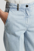 Load image into Gallery viewer, Peserico Denim Carrot Trousers