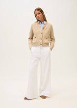 Load image into Gallery viewer, Rosso35 Garment-Dyed Trousers in White