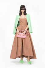 Load image into Gallery viewer, Pinko Taffetta Dress in Toffee
