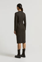 Load image into Gallery viewer, Peserico Fluid Cotton Wool Jersey Dress in Grey
