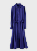 Load image into Gallery viewer, Rosso35 Crepe Shirt Dress

