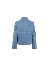 Load image into Gallery viewer, Mos Mosh Mavi Jentra Jacket in Light Denim