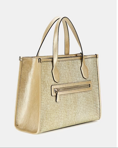 Guess Silvana Tote in Gold