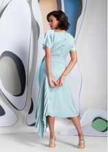 Load image into Gallery viewer, Kevan Jon Mila Pleat Dress