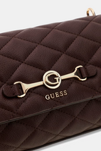 Load image into Gallery viewer, Frances quilted shoulder bag in Brown