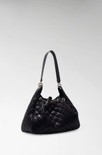 Load image into Gallery viewer, Guess Juliet quilted hobo bag in Black