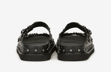 Load image into Gallery viewer, Ash Ugo Studded Slider in Black