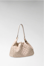 Load image into Gallery viewer, Guess Juliet quilted hobo bag in Cream