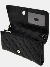 Load image into Gallery viewer, Guess Giully Quilted Mini Crossbody in Black