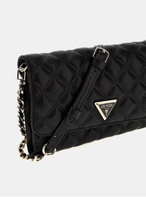 Load image into Gallery viewer, Guess Giully Quilted Mini Crossbody in Black