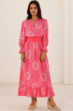 Load image into Gallery viewer, Aspiga Maeve Dress in Pink/White