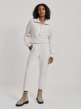 Load image into Gallery viewer, Varley The Rolled Cuff Pant in Ivory Marl