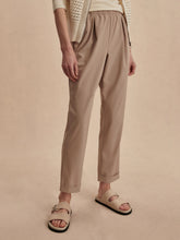 Load image into Gallery viewer, Varley Alana Slim Tapered Cuff Pants in Taupe