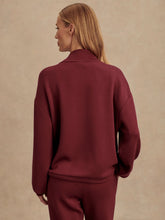 Load image into Gallery viewer, Varley Betsy Sweat in New Maroon