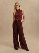 Load image into Gallery viewer, Varley Floris Wide-Leg 29.5" in Decadent Chocolate