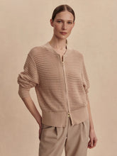 Load image into Gallery viewer, Varley Lai Light Weight Knit Jacket in MoonLight