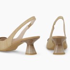 Load image into Gallery viewer, Lodi Kaos Slingback in Beige