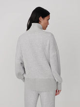 Load image into Gallery viewer, Varley Barker High Neck Sweater in Light Grey