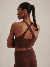 Load image into Gallery viewer, Varley Always Burke Cropped Tank in Deep Mahogany