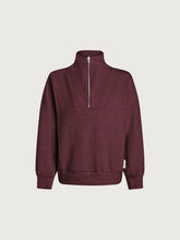 Load image into Gallery viewer, Varley Hawley Half-Zip Sweater in Sassafras Marl