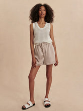 Load image into Gallery viewer, Varley Sarka High Rise Shorts in Silver Cloud