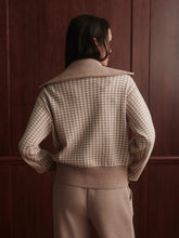 Load image into Gallery viewer, Varley Ablett Jacquard Knit Sweater in Taupe
