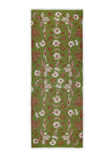 Load image into Gallery viewer, Codello Green Scarf with Leaf Print