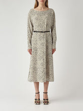 Load image into Gallery viewer, MaxMara MstPiroghe Dress in Ivory/Black