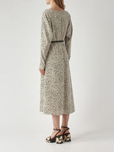 Load image into Gallery viewer, MaxMara MstPiroghe Dress in Ivory/Black