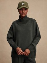 Load image into Gallery viewer, Varley Barker High-Neck Sweater in Olive Marl