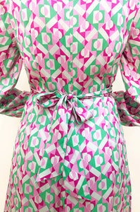 Aspiga Katrion Dress in Green/Pink