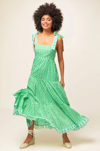 Load image into Gallery viewer, Aspiga Tabitha Dress in Green/White
