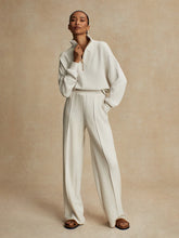 Load image into Gallery viewer, Varley Wide Leg Pants in Ivory Marl