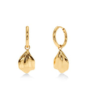 Load image into Gallery viewer, Edblad Petal Hoops Gold