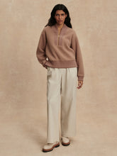Load image into Gallery viewer, Varley Mumford Half-Zip Fleece in Ginger Snap