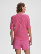 Load image into Gallery viewer, Varley Lucy Knit Top in Ibis Rose