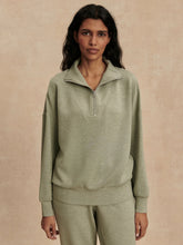 Load image into Gallery viewer, Varley Hawley Half-Zip Sweater in Shadow Marl