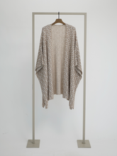 Load image into Gallery viewer, Herzen's Poncho 5004 in Beige/White