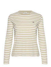 Load image into Gallery viewer, Gant REG Striped Long Sleeve T-shirt