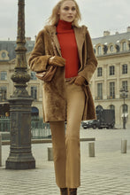 Load image into Gallery viewer, Ventcouvert Reversible Lambskin Coat in Camel